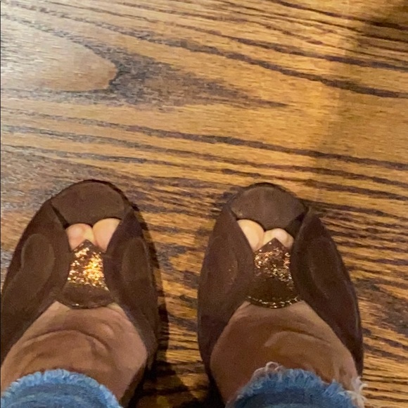 Terry de Havilland Brown Suede open toe heels - Picture 4 of 13